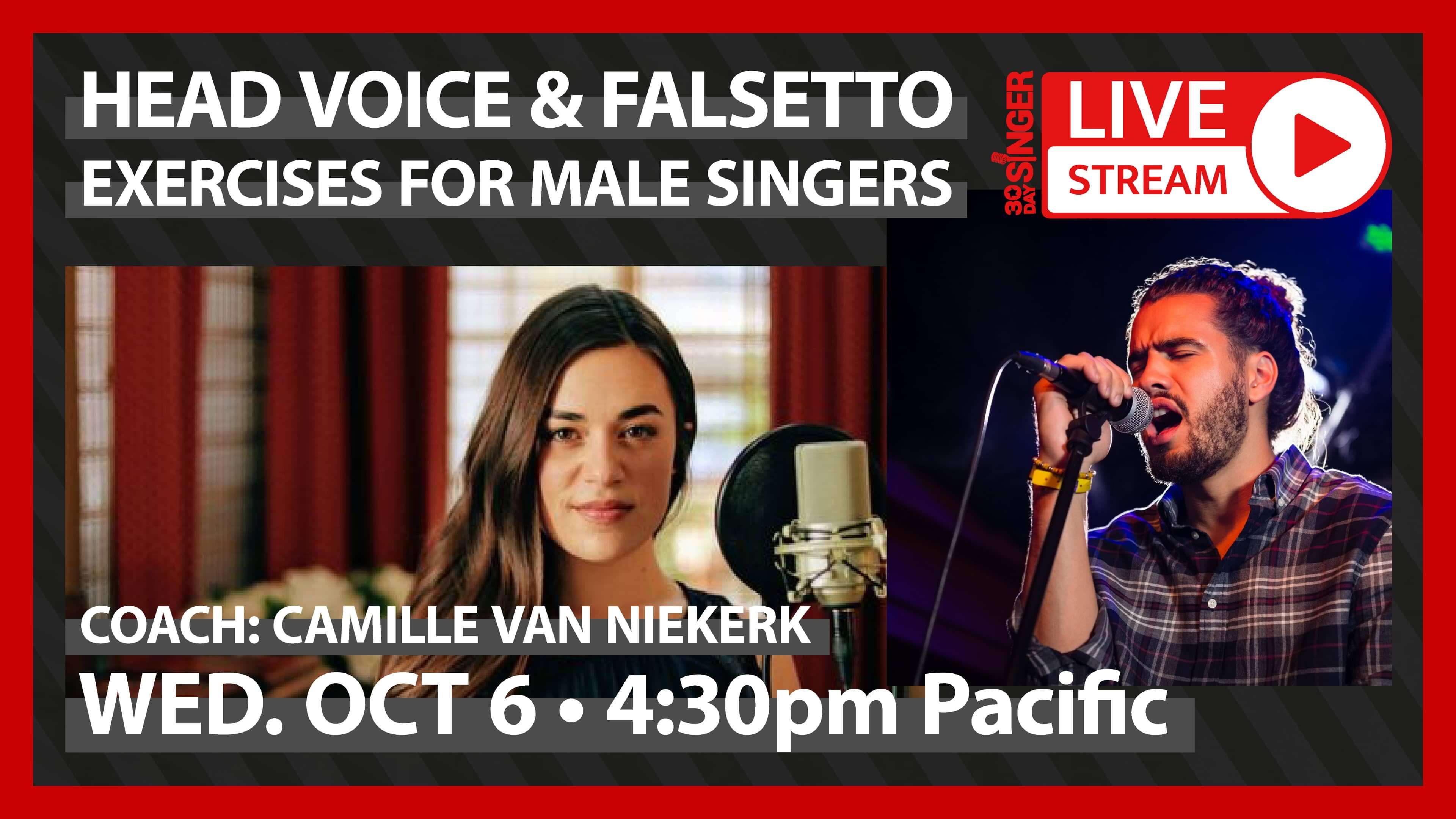 Head Voice & Falsetto Exercises For Male Singers