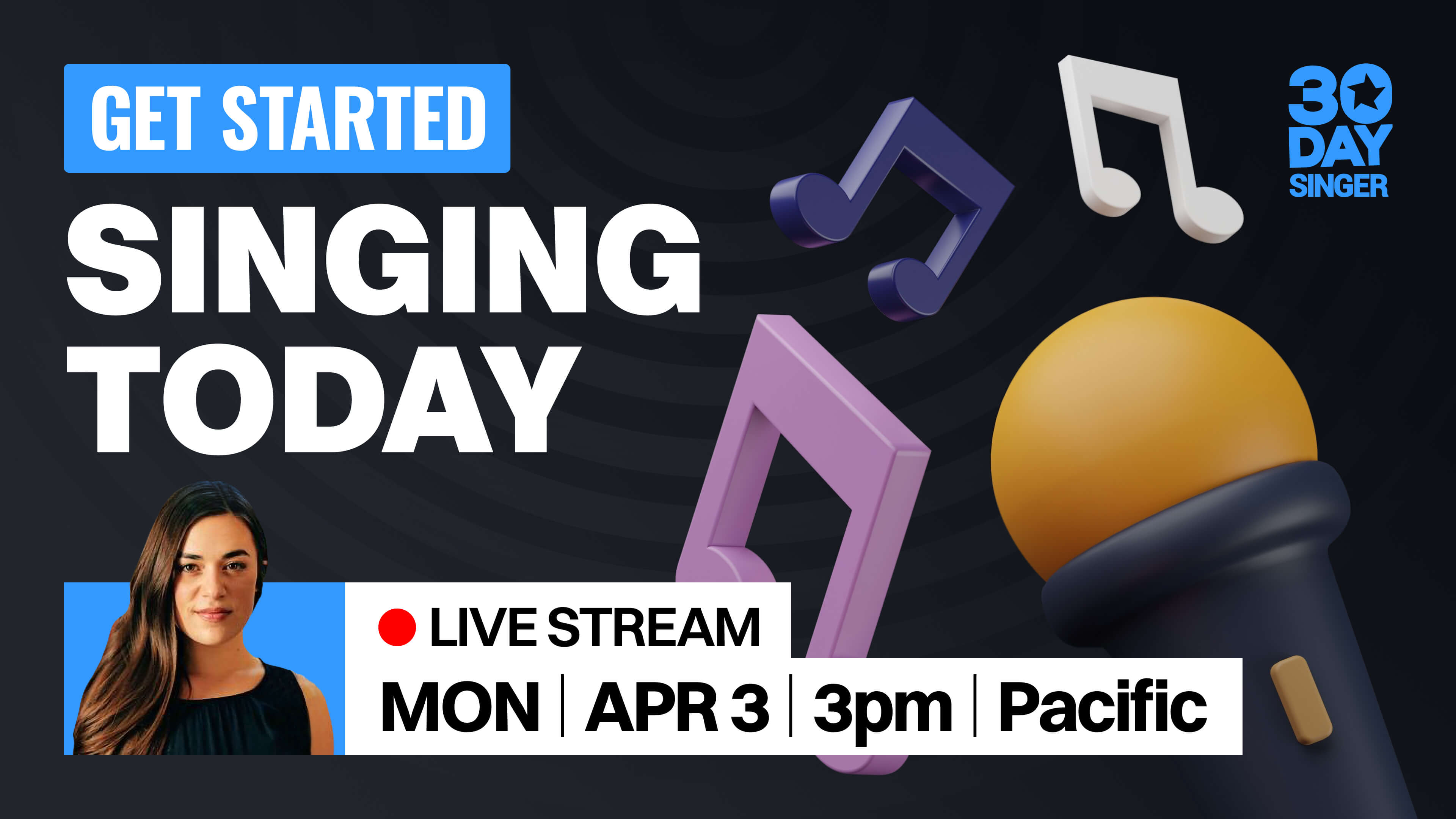 Start Singing Today! Your First Singing Lesson
