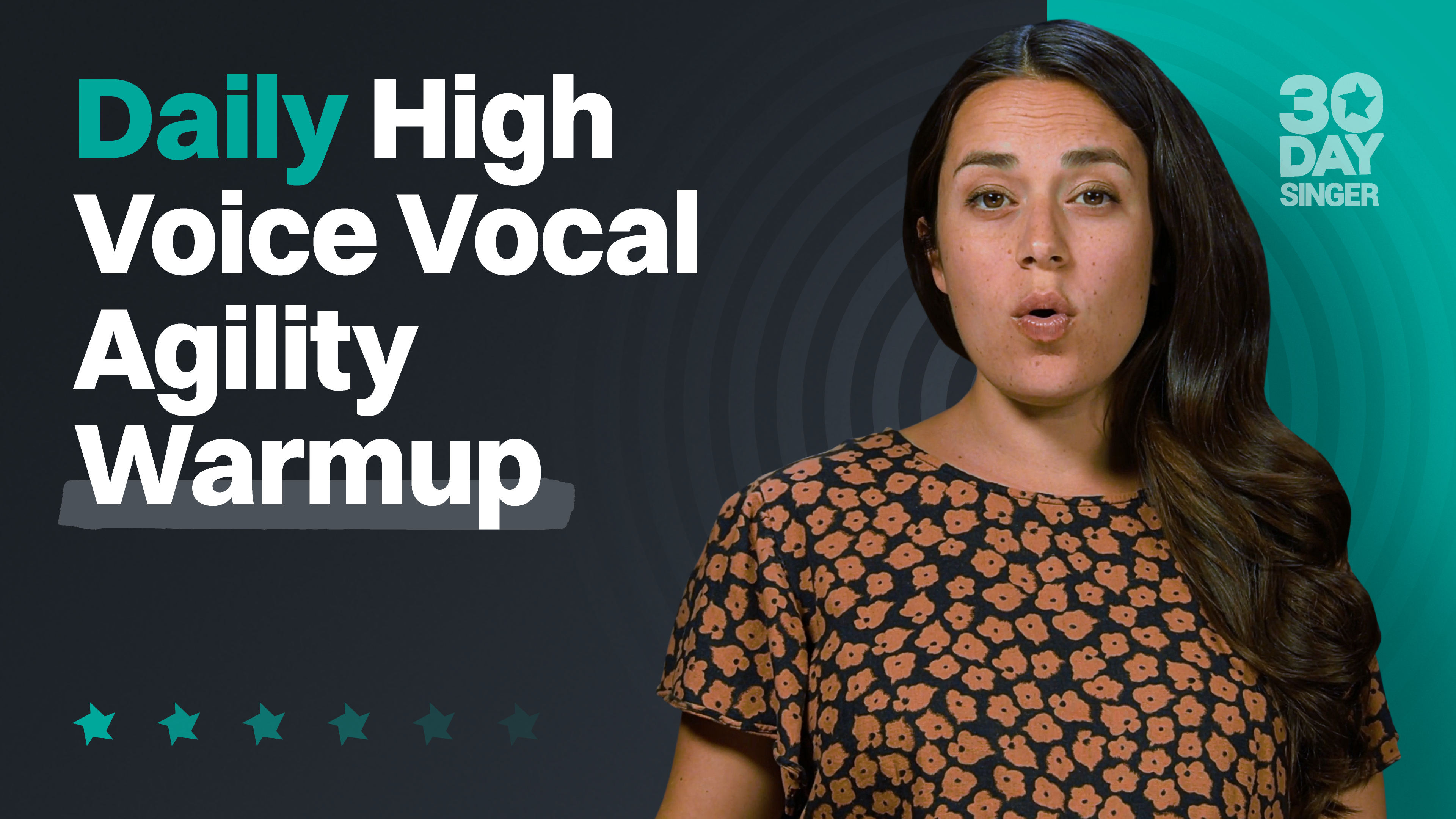 Daily High Voice Vocal Agility Warmup