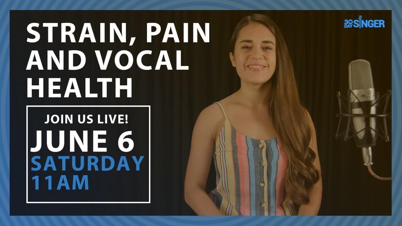 Vocal Strain, Vocal Pain, and Vocal Health