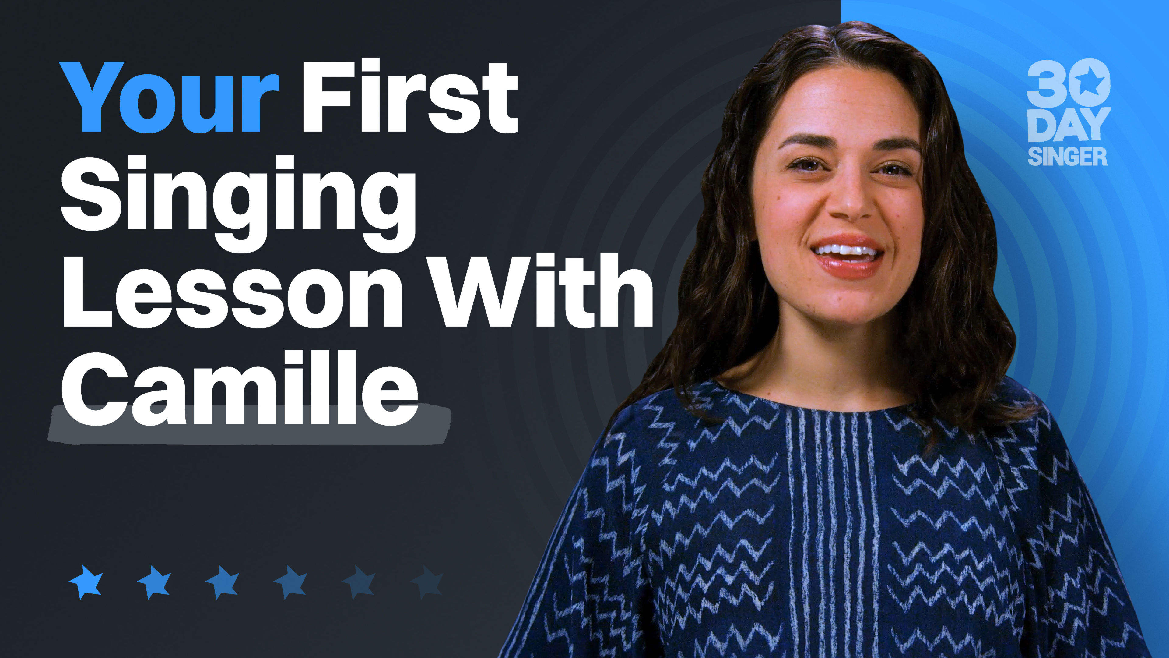 Your First Singing Lesson With Camille