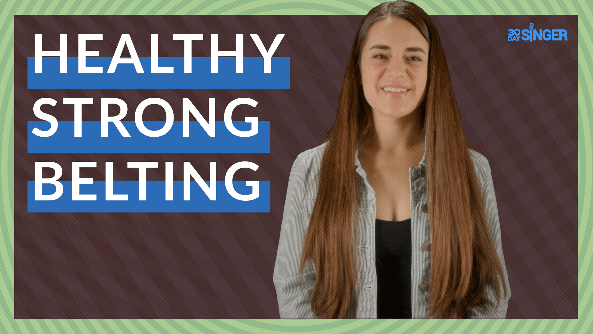 Healthy and Strong Belting
