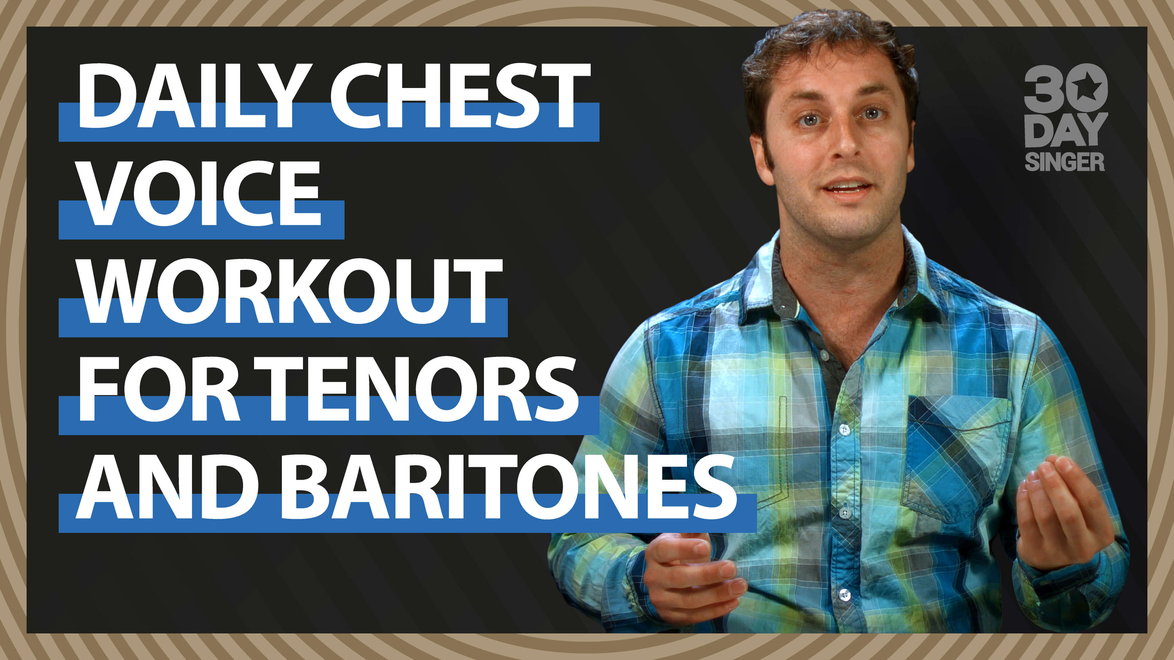 Daily Chest Voice Workout For Beginning Tenors And High Baritone